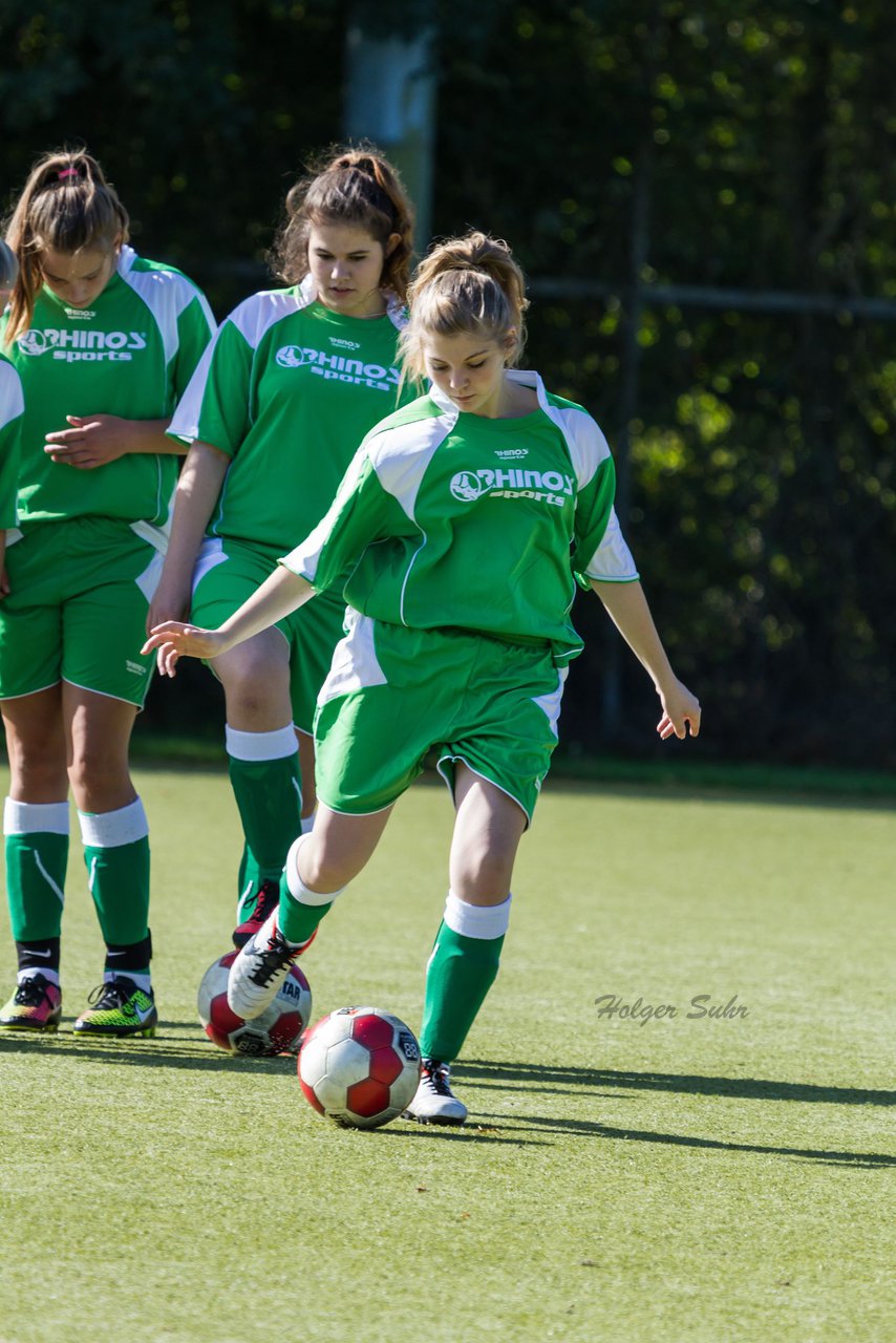 Bild 149 - C-Juniorinnen Kaltenkirchener TS - TuS Tensfeld : Ergebnis: 7:0